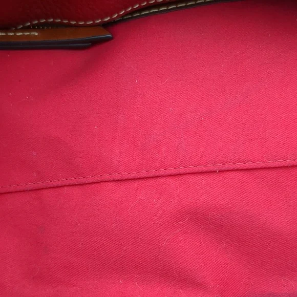 Dooney & Bourke Pebbled Leather Zip Top Satchel - Picture 11 of 13